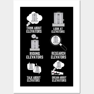 Elevator Mechanic Posters and Art